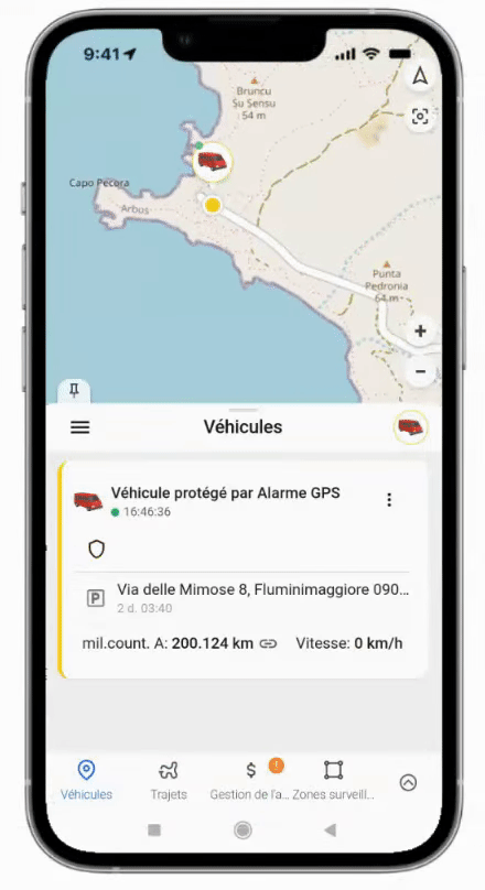 Tracker GPS Sans Carte SIM avec Alerte Antivol en Temps Réel Abonnement  Inclus